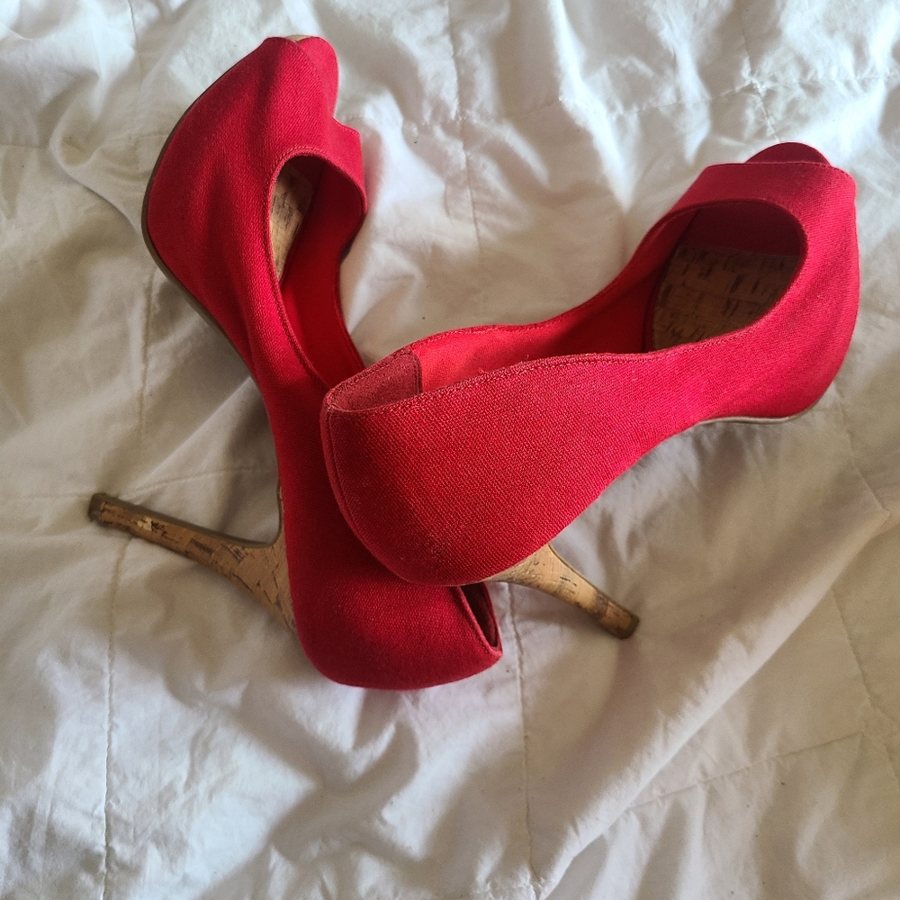 ♥️ Red Christrian Soriano heels